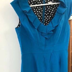 Sandra Darren Blue Size 10 dress